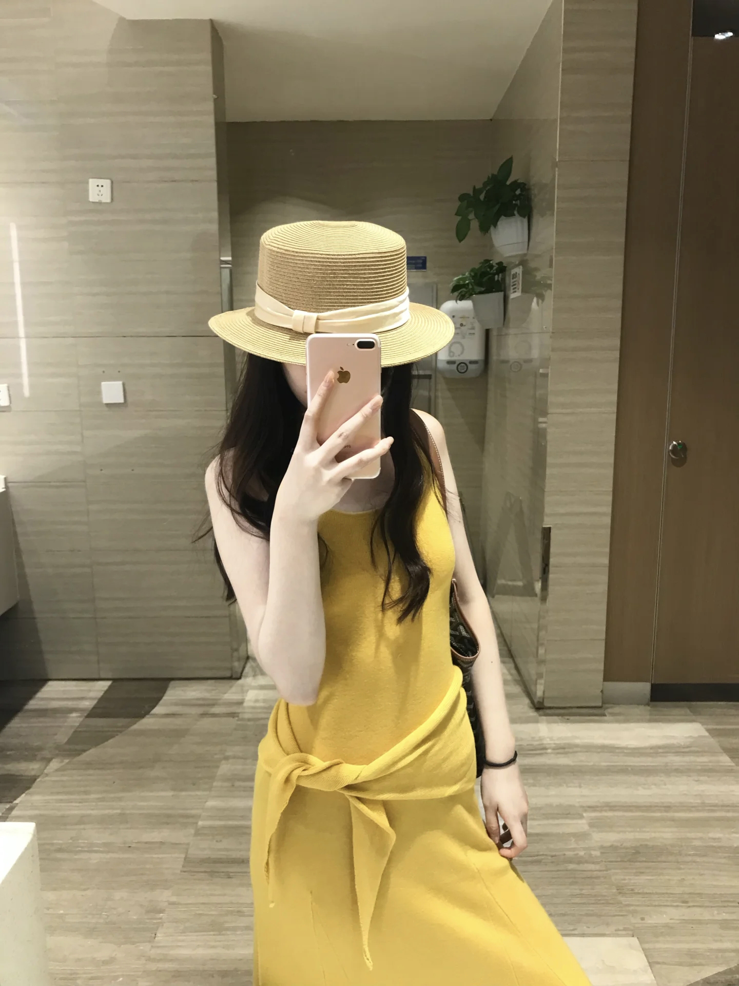 1749710434863_KmlaUP.jpg Yellow Knit Cami Dress Set for Women Summer Slim Fit A-Line Long Dress
